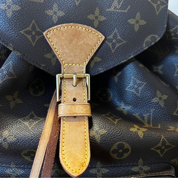 💯 Authentic Louis Vuitton Montsouris Backpack GM - Picture 5 of 10